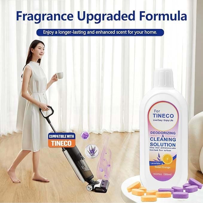 สําหรับ Tineco Multi-Surface Deodoing Cleaning Solution สําหรับ iFloor/Breze/Floor One S3/S5/Combo/S6/S7 Pro เครื่องซักผ้าเครื่องดูดฝุ่นแห้งเปียก รูปที่ 6