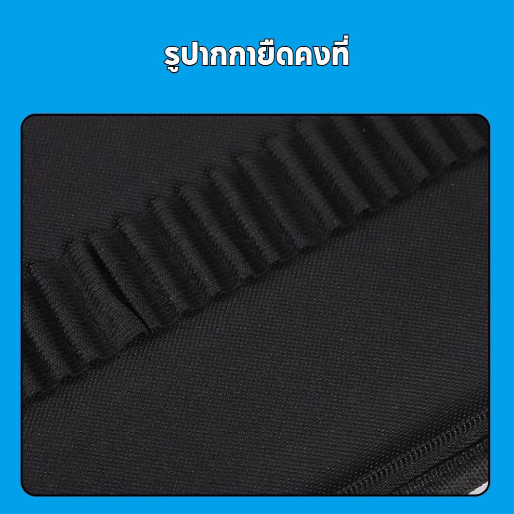 จัดระเบียบอุปกรณ์ศิลปะ มืออาชีพใบพับที่วางปากกา ภาพวาดดินสอ ปากกาม่านฟอง 36/48 หลุมที่วางดินสอสีดำ รูปที่ 8