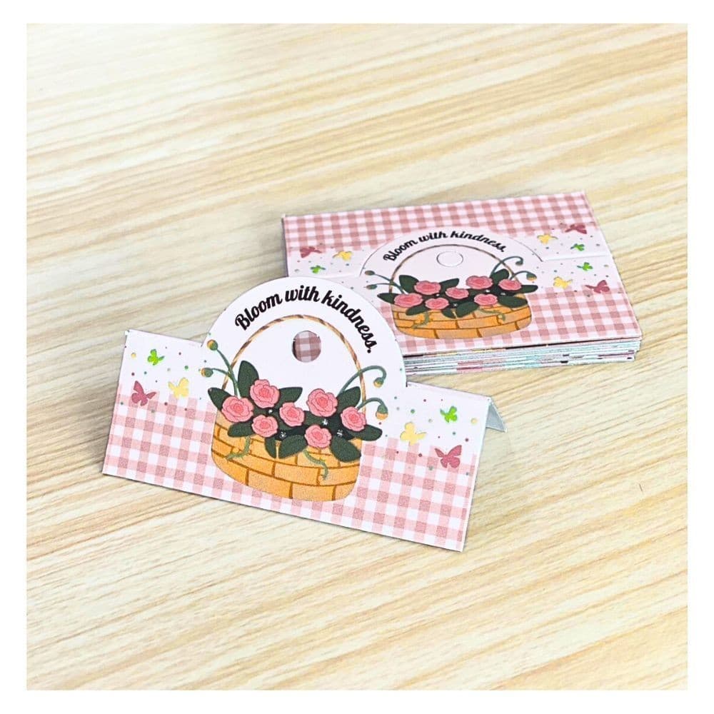 ป้ายหัวแผง 6.5 x 5 cm 100 ชิ้น ป้ายกิ๊ฟชอป หัวกระดาษ หัวแผงติดถุงพลาสติก มีเจาะรูแขวน รูปที่ 8