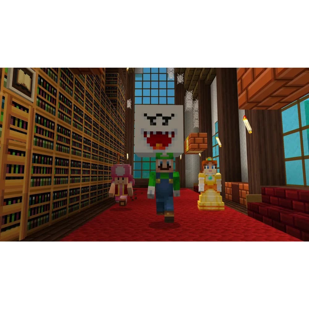 Nintendo Switch MINECRAFT + Super Mario Mash-Up ตลับเกมส์ แผ่นเกมส์ มือหนึ่ง รูปที่ 7