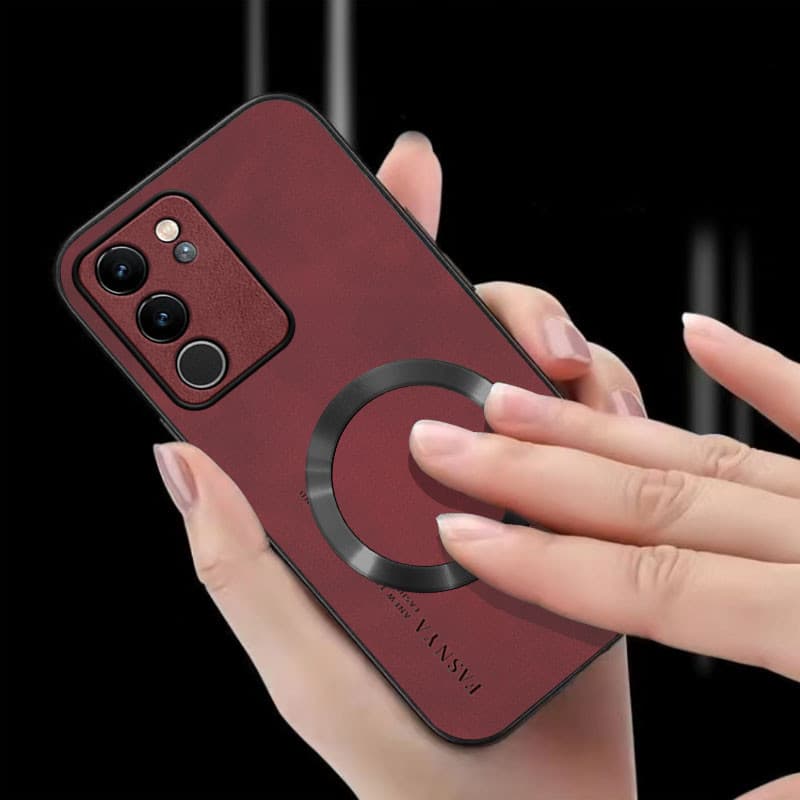 เคส ปลอก VIVO V29 5กรัม VIVO V29E V29 Pro โทรศัพท์กรณีป้องกันการสั่นสะเทือนแม่เหล็กดูดแหวนฝาครอบป้องกันที่มีขอบนุ่มและลื่นปกหลัง ybpcxq รูปที่ 2