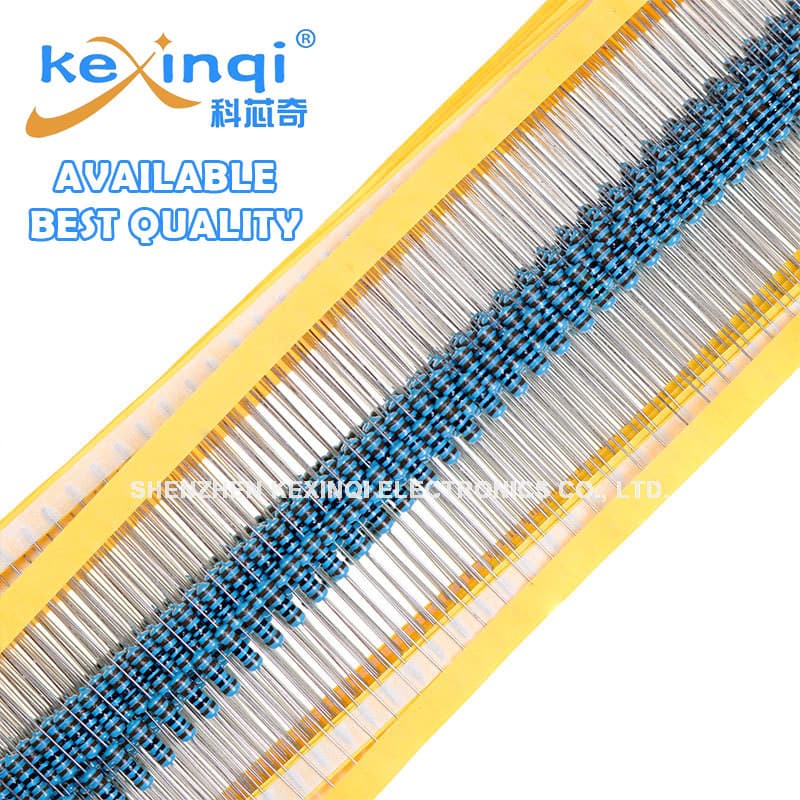 1/2W ตัวต้านทานฟิล์มโลหะ 110K ~ 10M 1% 220K 470K 330K 1M 1.5M 2.2M 150K 680K 510K Ohm Resistance รูปที่ 3