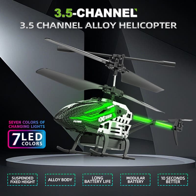 J28 3.5 ช่อง RC เฮลิคอปเตอร์เครื่องบิน Hover ความสูงคงที่รีโมทคอนโทรลเฮลิคอปเตอร์เครื่องบินรุ่นเด็กของขวัญของเล่น รูปที่ 1