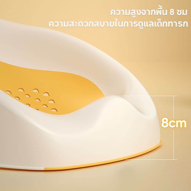 Berma Baby เบาะรองอาบน้ำเด็ก ตาข่ายรองอาบน้ำ พับเก็บได้ กันลื่น รูปที่ 6
