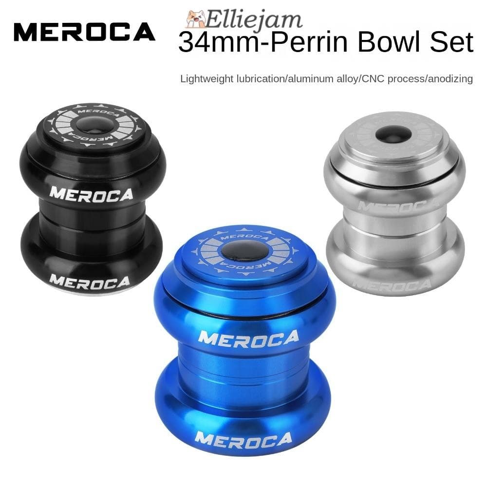 ชุดหูฟัง MEROCA อลูมิเนียม ทนทาน สําหรับส้อมจักรยานภูเขา Double Peilin 34 มม. รูปที่ 1
