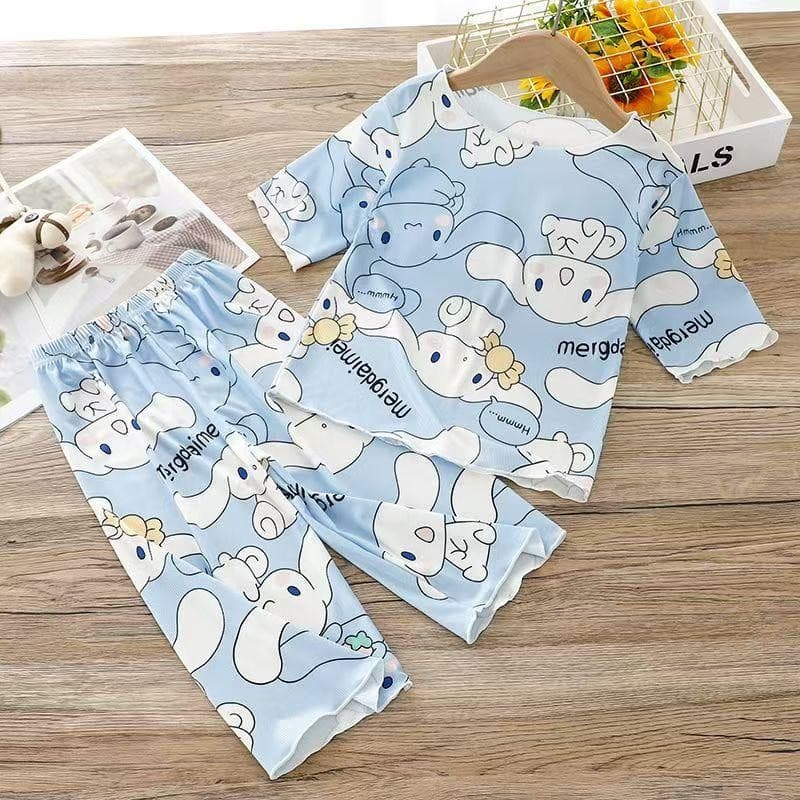 The design of baby girl pajamas is suitable for ages 1-8 รูปที่ 4