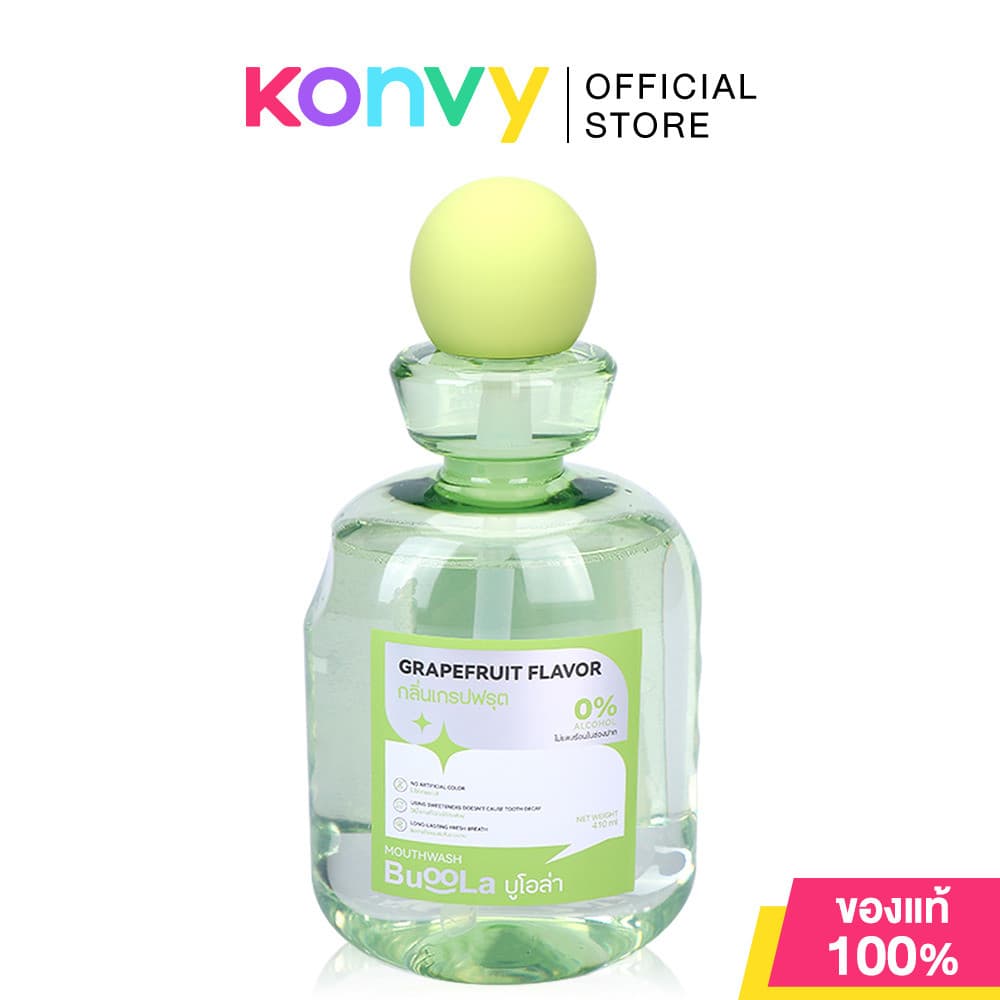BuooLa Mouthwash บูโอล่า น้ำยาบ้วนปาก 410ml รูปที่ 3