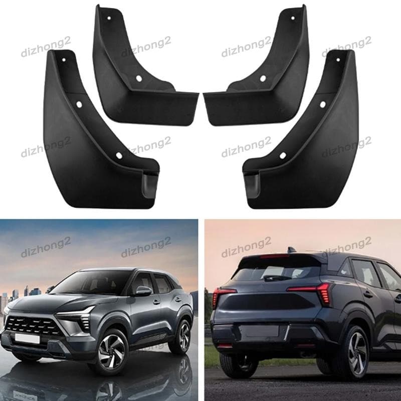 บังโคลนรถสําหรับ X-Force 2024 ด้านหน้าด้านหลัง Mud Flaps Guards Splash ชิ้นส่วนภายนอกรถยนต์ รูปที่ 2
