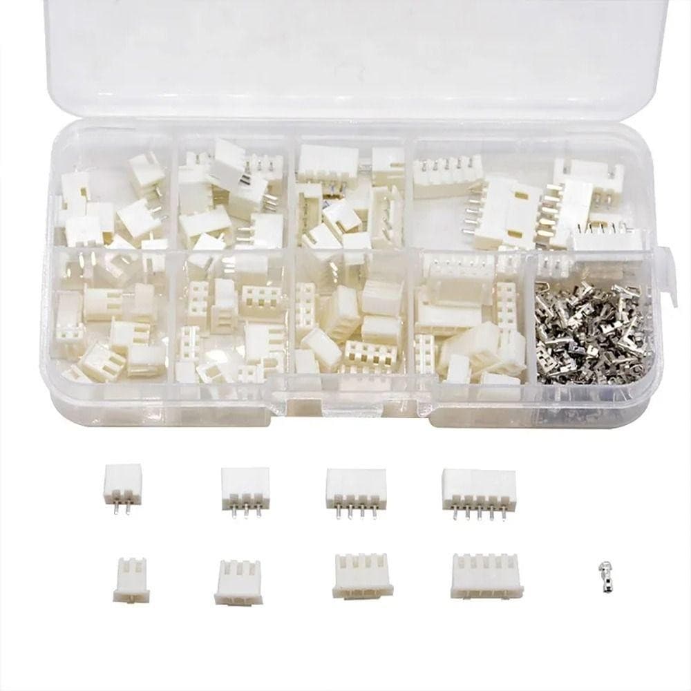 in สต็อกBLOOMZO 230 ชิ้น 2.54 มิลลิเมตร Pitch Terminal, 2 P 3 P 4 P 5pin XH2.54 Pin Connector, ชุดที่อยู่อาศัย 4 ค่าชายและหญิง Terminal Connector Kit รูปที่ 9