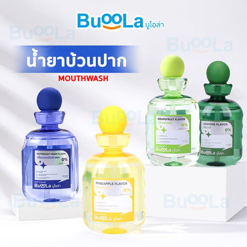 BuooLa Mouthwash บูโอล่า น้ำยาบ้วนปาก 410ml รูปที่ 6