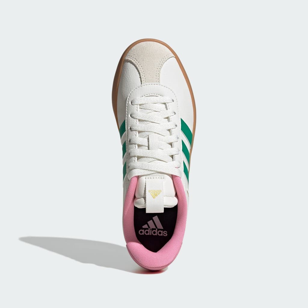 adidas ไลฟ์สไตล์ รองเท้า VL Court 3.0 ผู้หญิง สีขาว JR8663 รูปที่ 3
