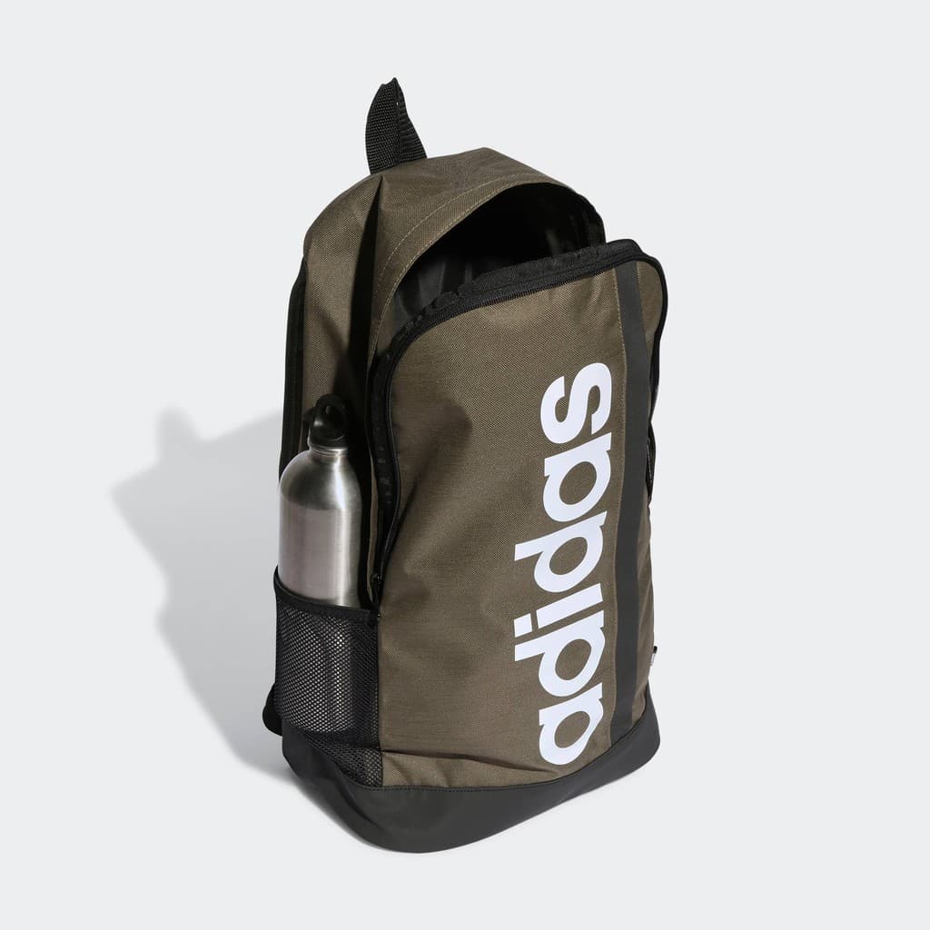 adidas ไลฟ์สไตล์ กระเป๋าเป้ Essentials Linear Unisex สีเขียว HR5344 รูปที่ 5