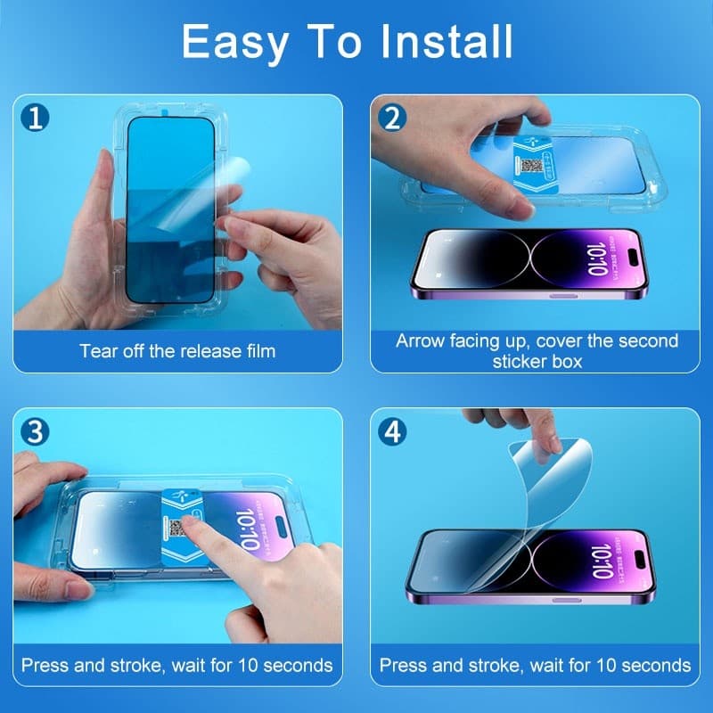 VIVO Y29 Y28 Y28S Y39 Y04 Y19S Y17 Y15 Y11 Y02 Y02S Y03 Y12S Y12A Y15S Y15A Y16 Y17S Y18 Y19 Y20 Y21 Y27 Y31 Y35 Y36 Y50 Y51 Y76 Y77 Y100 S1 V15 Pro V20 V21 V21E V23 V23E V25 V25E V27E V29E V50 V40 Lite คลิกเดียวติดตั้งคลุมทั้งหมดกระจกนิรภัยป้องกันหน้าจอ รูปที่ 9