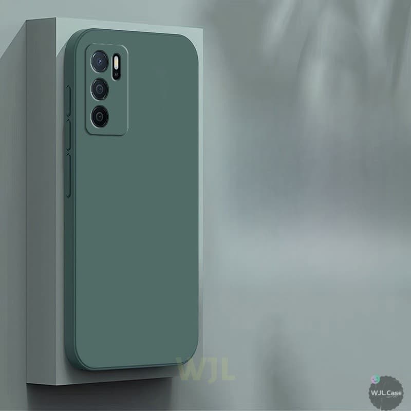 เคส OPPO A16 เคสนิ่มโทรศัพท์มือถือซิลิโคนสีลูกกวาดเรียบง่าย YT รูปที่ 6