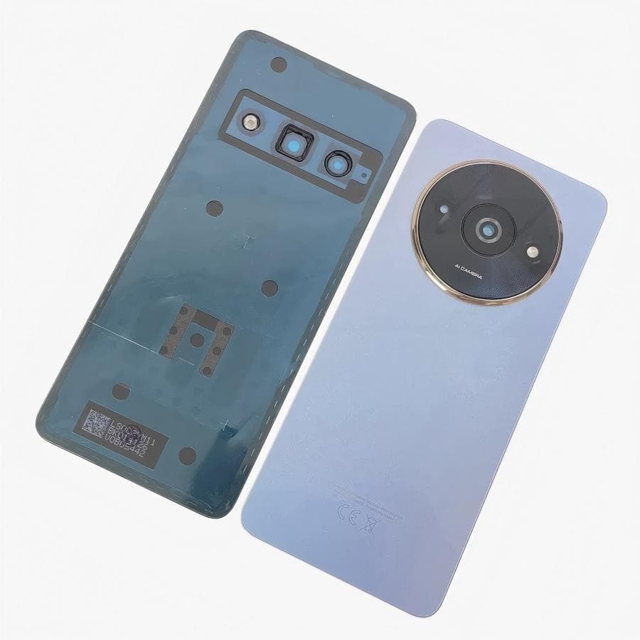 สําหรับ Xiaomi Redmi A3 A3X กระจกด้านหลังแผงประตูฝาหลังแบตเตอรี่พร้อมกรอบกล้องอะไหล่ทดแทน รูปที่ 5