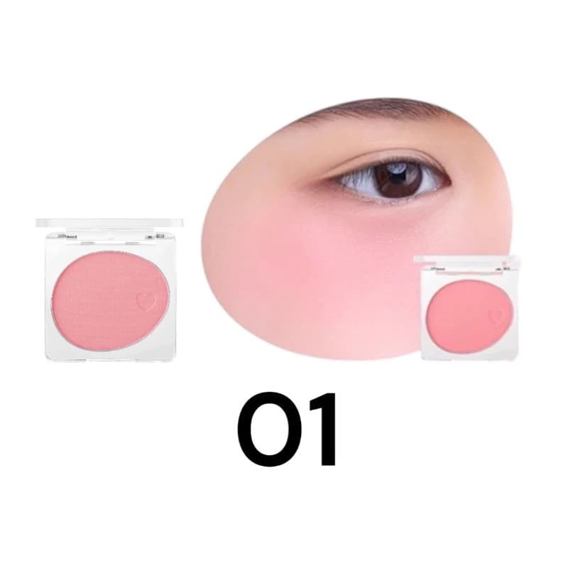 ถูก/แท้บลัชออน ODBO Iconic Powder Blush บลัชไอโคนิค บลัชเนื้อฝุ่น ปัดแก้ม เนียนนุ่ม พิกเมนต์แน่น ติดทน รูปที่ 4
