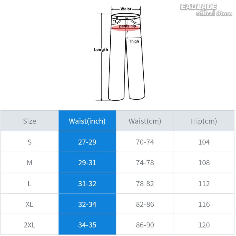 EAGLADE Jogging Sweat Cuffed Jogger กางเกงสําหรับชายกางเกง Quick Drying Breathable ยืดในสีกรมท่า E05 รูปที่ 2