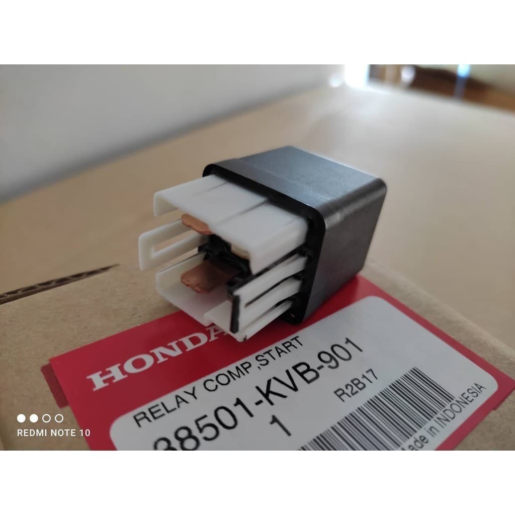 รีเลย์สตาร์ท 4 ขา รุ่น CLICK / SCOOPY-I / ZOOMER-X รหัส 38501-KVB-901 เบิกศูนย์ รูปที่ 6