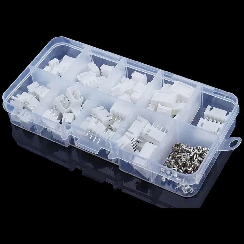 in สต็อกBLOOMZO 230 ชิ้น 2.54 มิลลิเมตร Pitch Terminal, 2 P 3 P 4 P 5pin XH2.54 Pin Connector, ชุดที่อยู่อาศัย 4 ค่าชายและหญิง Terminal Connector Kit รูปที่ 5
