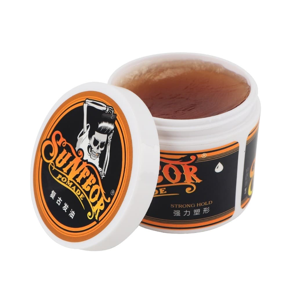 สปอตสปอตสปอต#Hairdressing Retro hair oil big back head shaping oil head mousse cream moisturizing shaping hair wax hair mud รูปที่ 9