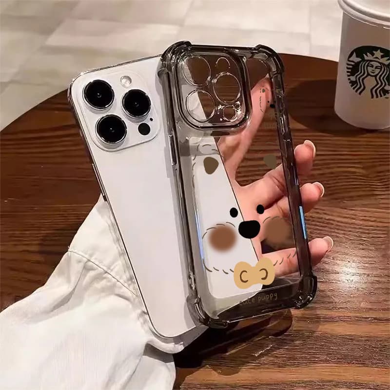 SUNสี่มุมหนาป้องกันการตกเลนส์ป้องกันกรณีโทรศัพท์มือถือสำหรับ iPhone 17 16 15 14 13 12 11 ProMax X/XS XR XSMAX 7 8PLUS รูปที่ 1