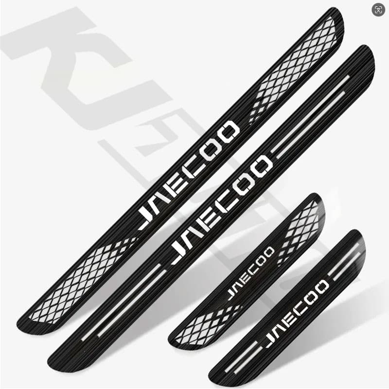 4pcs Jaecoo รถสแตนเลสเกณฑ์แถบโลหะยินดีต้อนรับเหยียบตกแต่ง Auto จัดแต่งทรงผมสติกเกอร์สําหรับ Chery Jaecoo J7 J8 Phev อุปกรณ์เสริม รูปที่ 6
