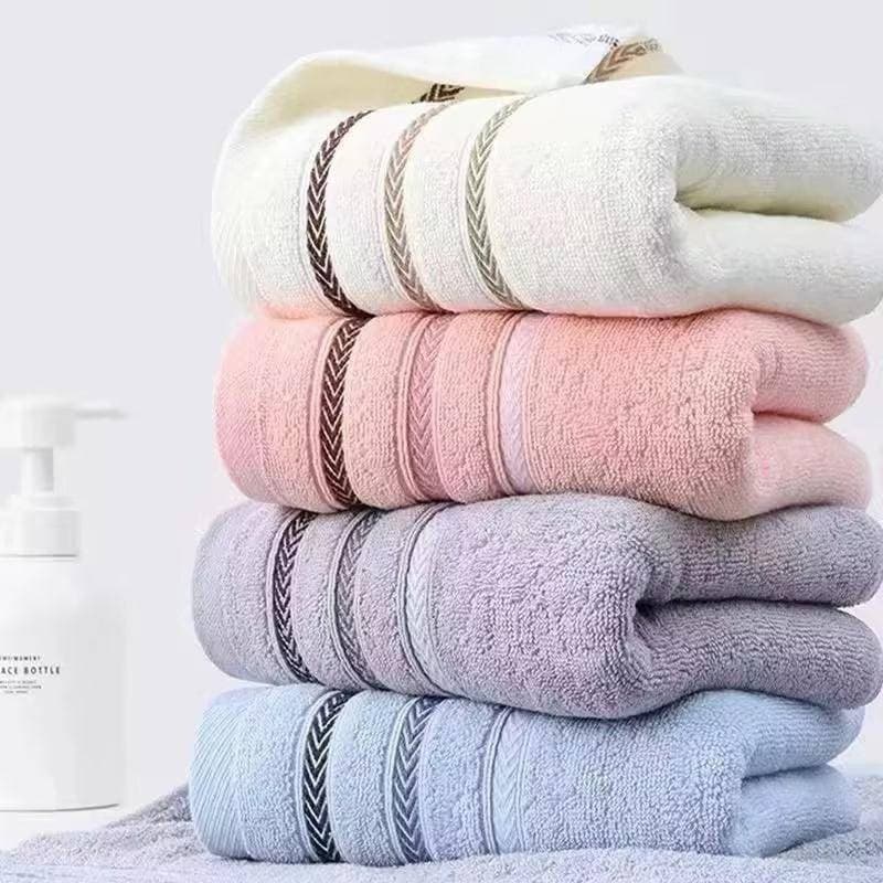 ผ้าขนหนู 33*73cm คอตตอน cotton100% สำหรับเช็ดผม ไม่ใช่ผ้าผืนใหญ่ เหมาะสำหรับเด็กและผู้ใหญ่ รูปที่ 2