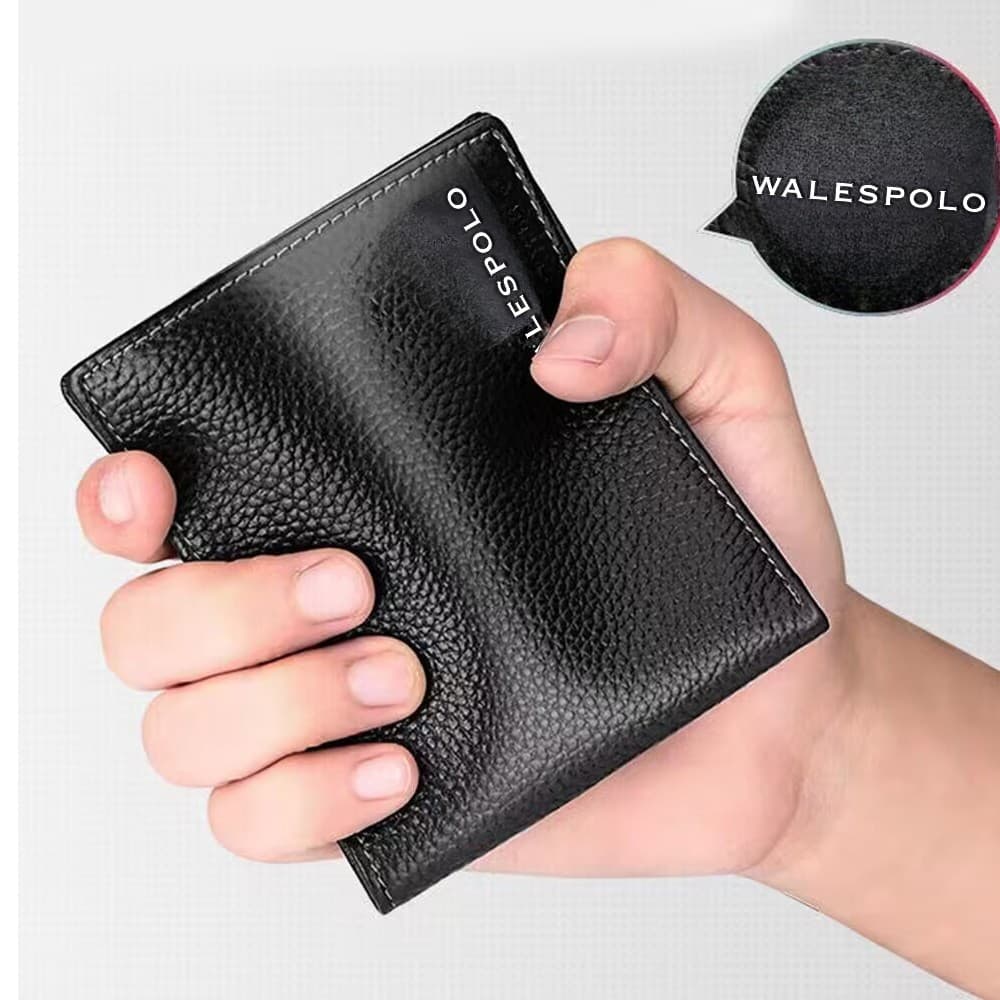 กระเป๋าสตางค์ผู้ชาย กระเป๋าผู้ชาย กระเป๋าสตางค์สั้น men wallet รูปที่ 4