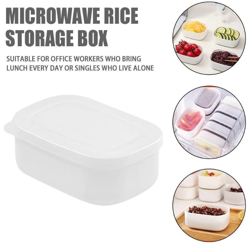 10 ชิ้นกล่องเก็บข้าว, พลาสติกเกรดอาหาร, ต้านเชื้อแบคทีเรีย, ตู้เย็นและตู้แช่แข็งปลอดภัย, ภาชนะเก็บเฉพาะสําหรับความสดชื่นยาวนาน รูปที่ 8
