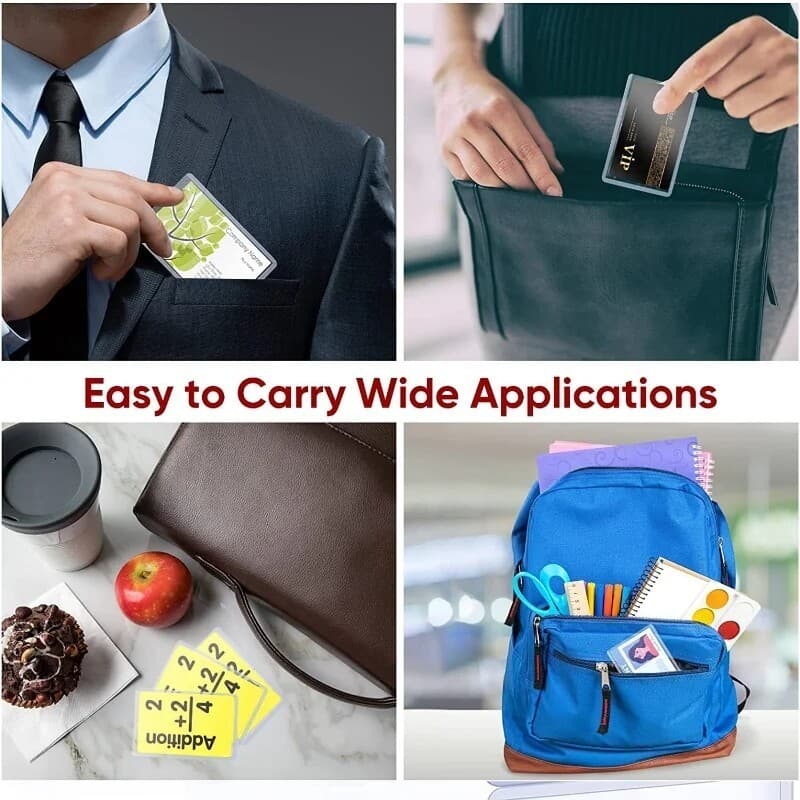 BLIVO 10 ชิ้น Card case เฟรมการ์ด | B8 มีฟิล์ม 35PT PVC Toploader | แฟ้มซองพลาสติกแข็ง เคสการ์ด ซองการ์ด Frame Card รูปที่ 8