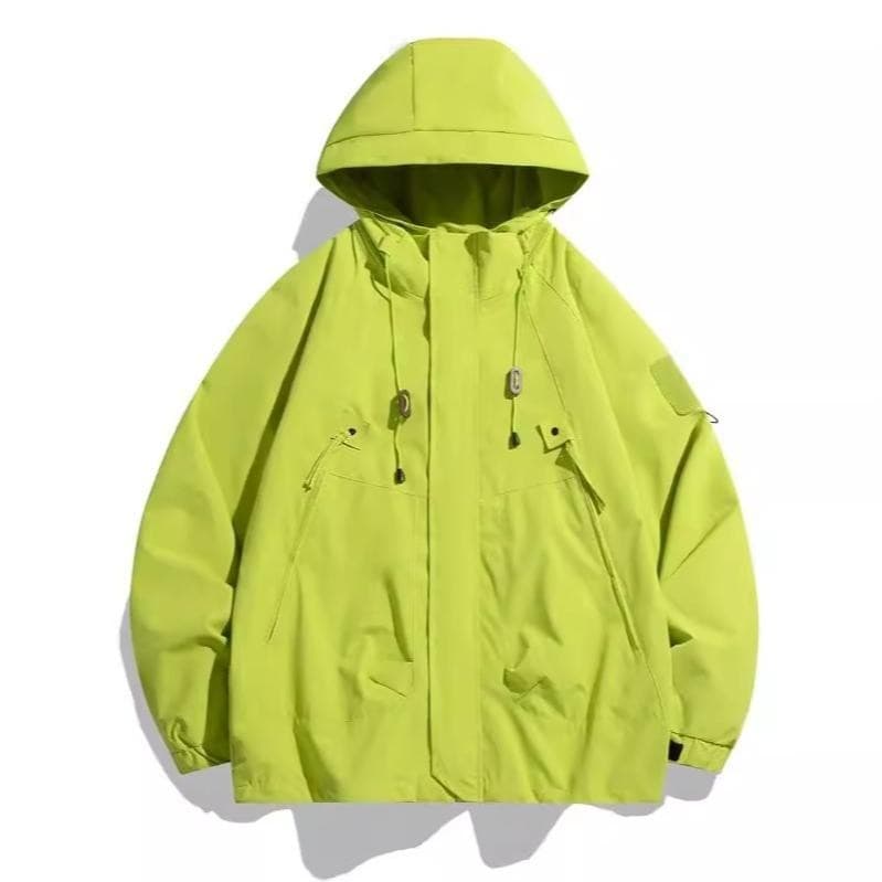 MNO.9 Jackets J90 แจ็คเก็ตผ้าร่ม มีฮู้ด กันลม กันแดด เนื้อผ้า2ชั้น มีกระเป๋าหน้า ซิปซ่อน ชายเสื้อปรับจั๊ม ปลายแขนสม็อค รูปที่ 6