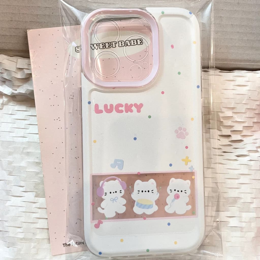 Poppaน่ารักลูกแมวลูกสุนัขเข้ากันได้เคสไอโฟน 11 17 15 Pro Max 14 12 13 Pro Max XR X Max 7 16 14 8 Plus การ์ตูนช้างหมีเคส รูปที่ 6