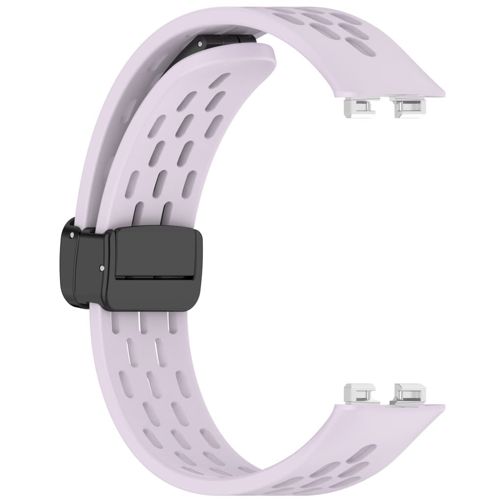 แถบเข็มขัดแม่เหล็กซิลิโคนระบายอากาศสำหรับ Huawei Band 10 / 9 / 8 รูปที่ 5