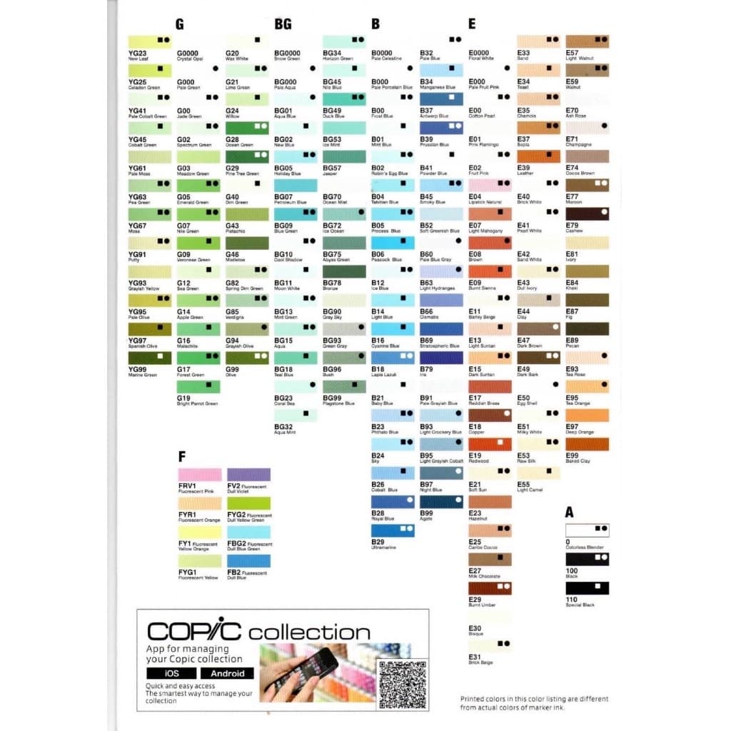 Copic Sketch Marker I ปากกามาร์คเกอร์ 2 หัวในด้ามเดียวจากญี่ปุ่น รูปที่ 2