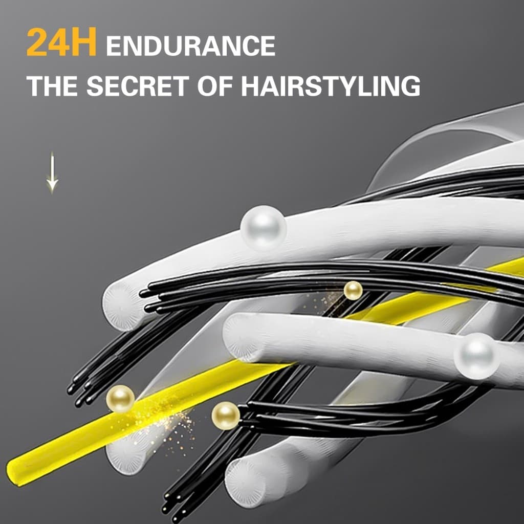 สปอตสปอตสปอต#Hairdressing Retro hair oil big back head shaping oil head mousse cream moisturizing shaping hair wax hair mud รูปที่ 8