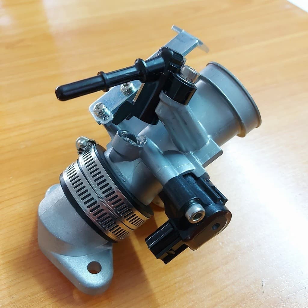 COD!!TTONEเรือนลิ้นเร่งcbr150 เรือนcbr150 S4 ใส่แมพเดิมS4 ปาก for Cbr150,w110i,w125i,ปลาวาฬ Dream,MSX125 รูปที่ 2