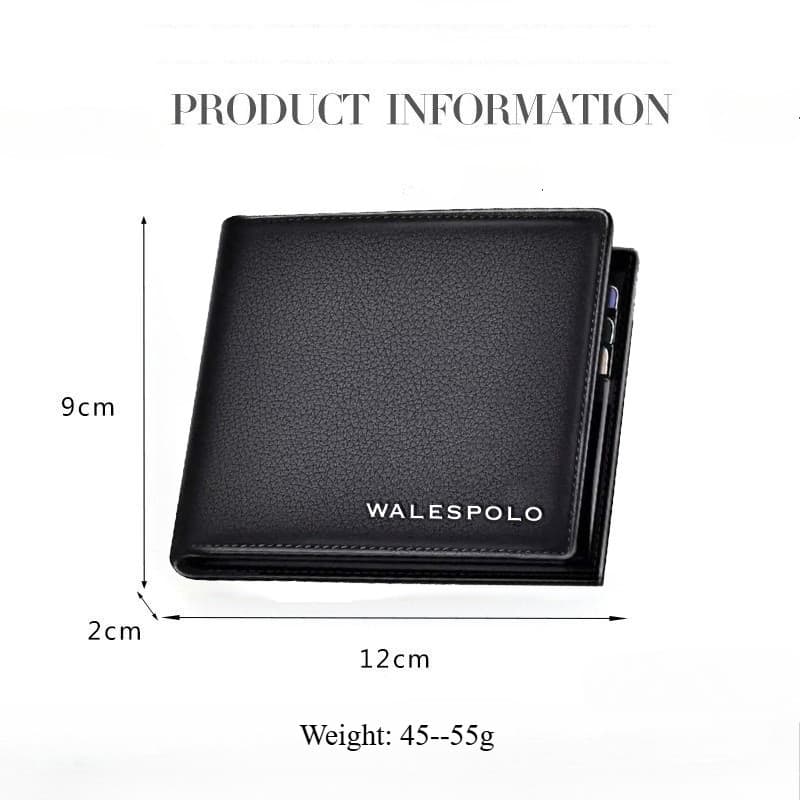 กระเป๋าสตางค์ผู้ชาย กระเป๋าผู้ชาย กระเป๋าสตางค์สั้น men wallet รูปที่ 7