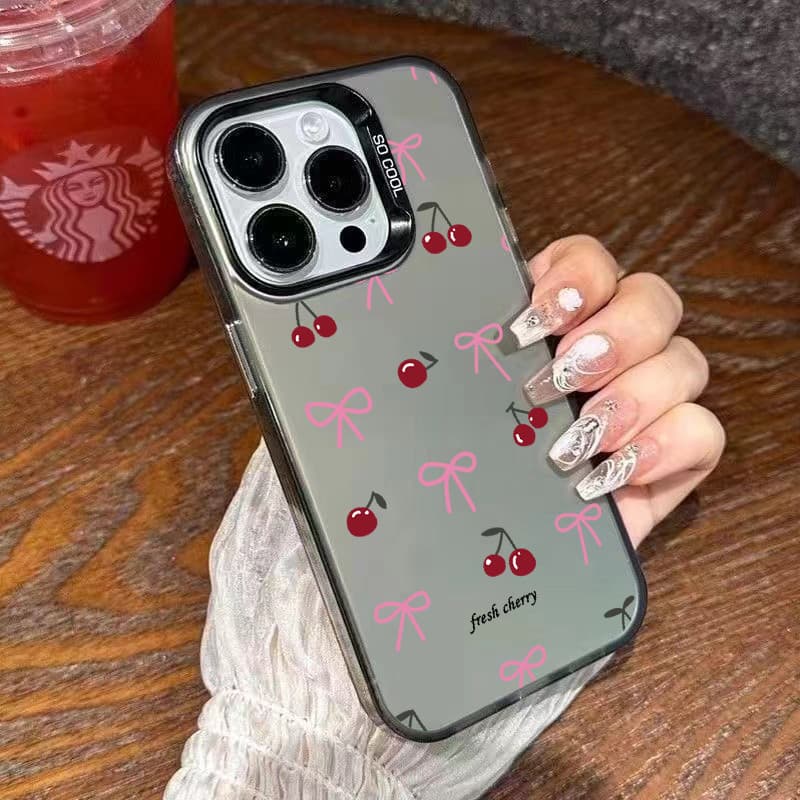 GOODเคสไอโฟน 13 สำหรับ iPhone 11 16 13 17 15 Pro Max 12 14 Pro Max 7Plus XR X XS Max 8 7 15 14 Plus ดอกไม้หวานสด รูปที่ 8
