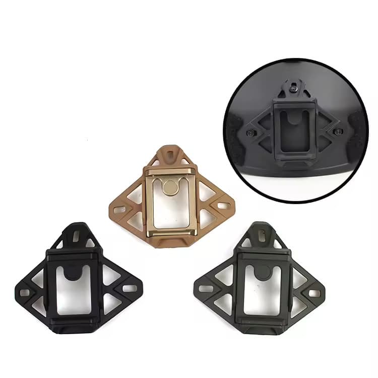 Booiu VAS หมวกกันน็อค Shroud Modular Bungee Wilcox L4 NVG Mount Adapter สําหรับ FAST MICH WENDY ยุทธวิธี Bulletproof หมวกกันน็อค NVG Brack รูปที่ 8