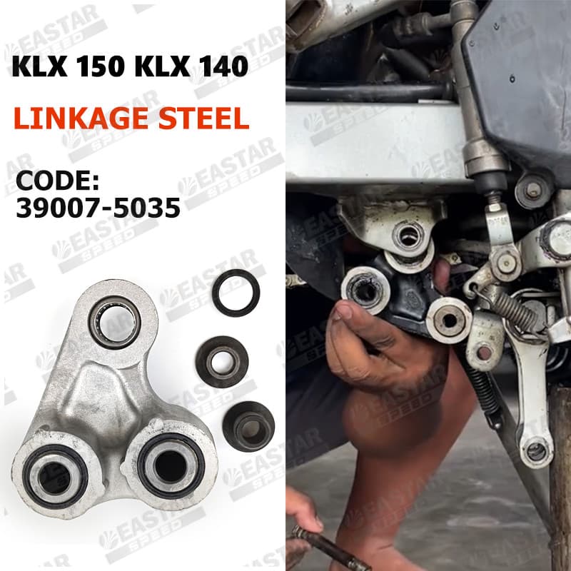 กระเดื่อง ยูนิแทรค KLX150 KLX140 KLX125 กระเดื่องรถ ยูนิแทรค กระเดืองโช๊กหลัง กระเดื่องหูล่าง 39007-5035 รูปที่ 2