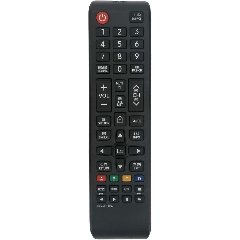 รีโมทคอนโทรล BN59-01303A แบบสากล ใช้ได้กับทีวี Samsung Smart TV รุ่น UE40NU7102 UE40NU7122 UE40NU7172 UE40NU7192 UE43NU7102 UE43NU7122 UE43NU7172 UE43NU7192 UE49NU7102 UE49NU7172 รูปที่ 2