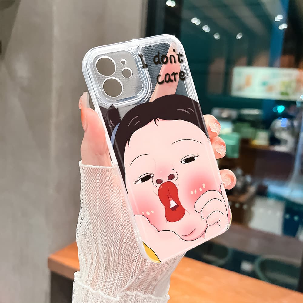 โปร่งใส เคส For Samsung Galaxy A15 A14 A13 A12 A11 A10S A06 A05 A05S A04 A04S A03 A03S M12 M11 เคสซัมซุง เคสโทรศัพท์ TKK รูปที่ 4