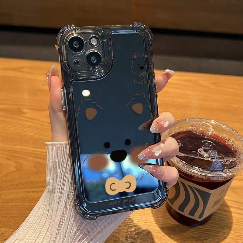 SUNสี่มุมหนาป้องกันการตกเลนส์ป้องกันกรณีโทรศัพท์มือถือสำหรับ iPhone 17 16 15 14 13 12 11 ProMax X/XS XR XSMAX 7 8PLUS รูปที่ 5