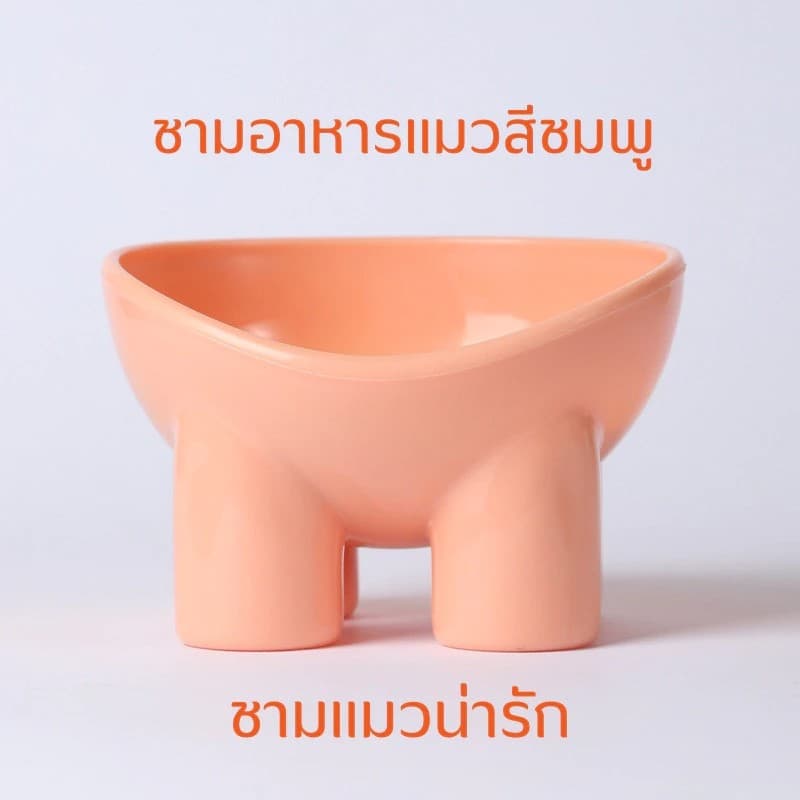 ชามกันมด แมว ชามอาหารแมว ชามอาหารสัตว์เลี้ยง ทรงเฉียง ชามอาหารสุนัข ที่วางอาหารสัตว์เลี้ยง เครื่องให้อาหารสัตว์เลี้ยง รูปที่ 9
