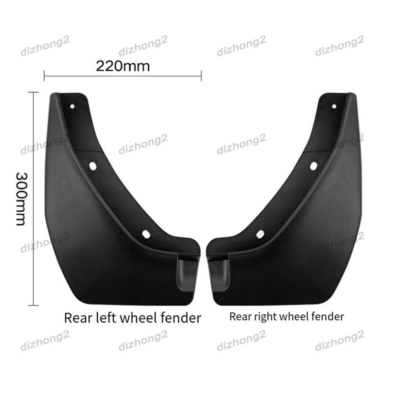 บังโคลนรถสําหรับ X-Force 2024 ด้านหน้าด้านหลัง Mud Flaps Guards Splash ชิ้นส่วนภายนอกรถยนต์ รูปที่ 7
