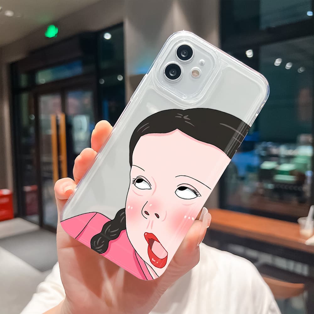 โปร่งใส เคส For Samsung Galaxy A15 A14 A13 A12 A11 A10S A06 A05 A05S A04 A04S A03 A03S M12 M11 เคสซัมซุง เคสโทรศัพท์ TKK รูปที่ 9