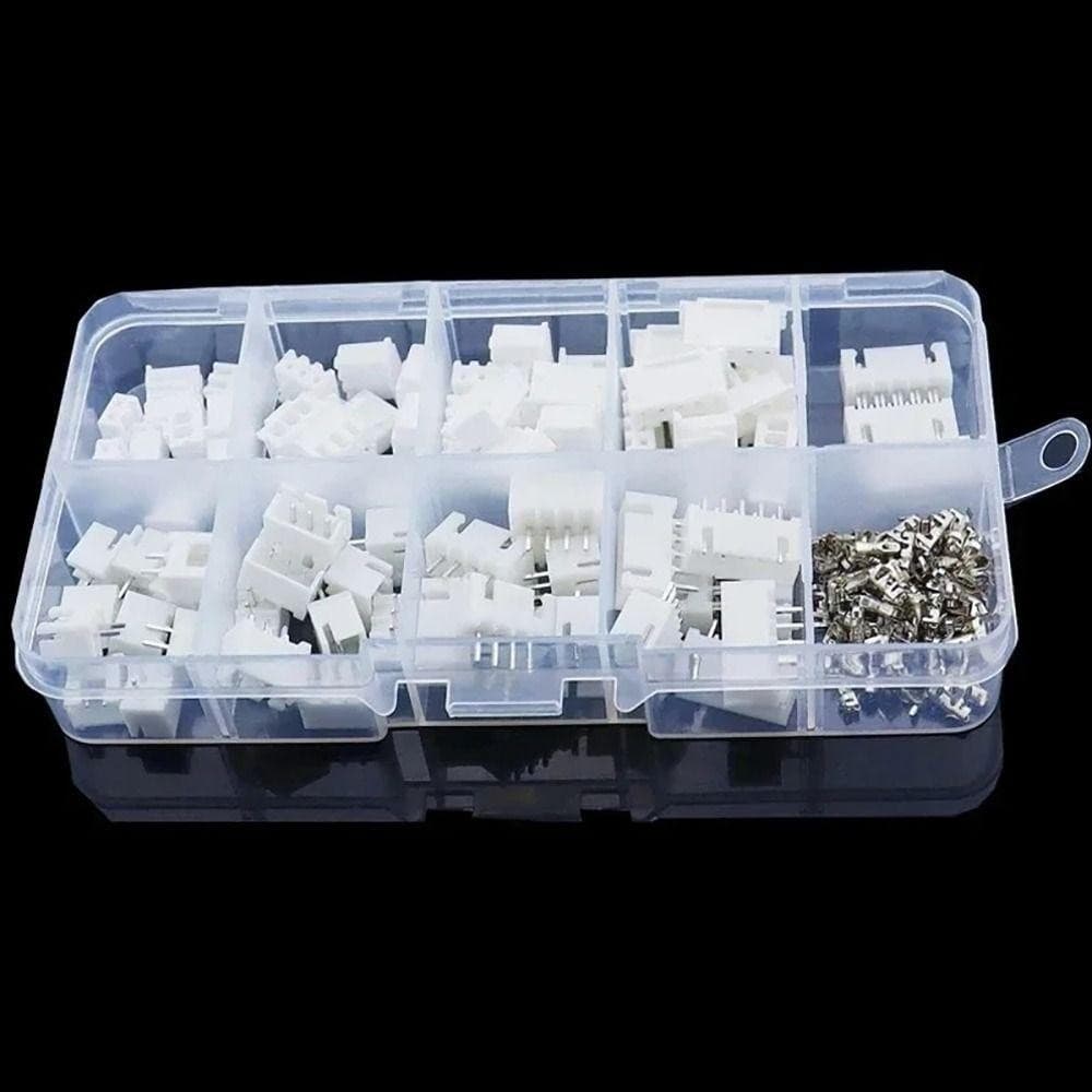 in สต็อกBLOOMZO 230 ชิ้น 2.54 มิลลิเมตร Pitch Terminal, 2 P 3 P 4 P 5pin XH2.54 Pin Connector, ชุดที่อยู่อาศัย 4 ค่าชายและหญิง Terminal Connector Kit รูปที่ 4