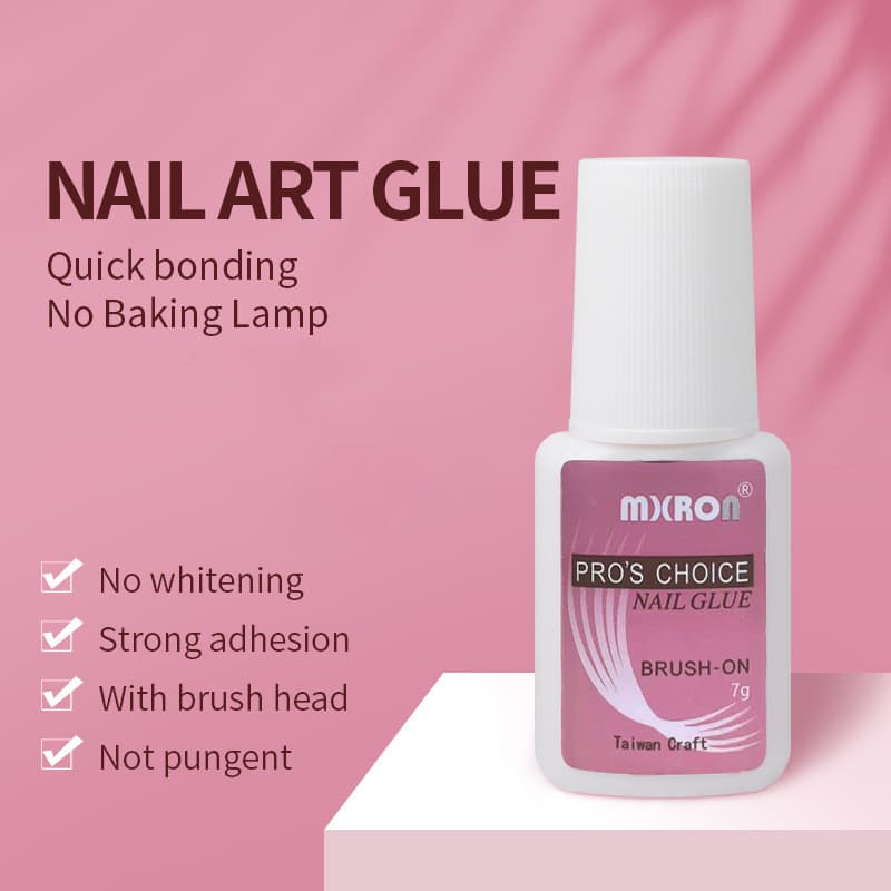 7g กาวติดเล็บ No Need Nail Lamp กันน้ำ ทนน้ำ ติดทนนาน 10ml น้ํายาล้างกาว รูปที่ 2
