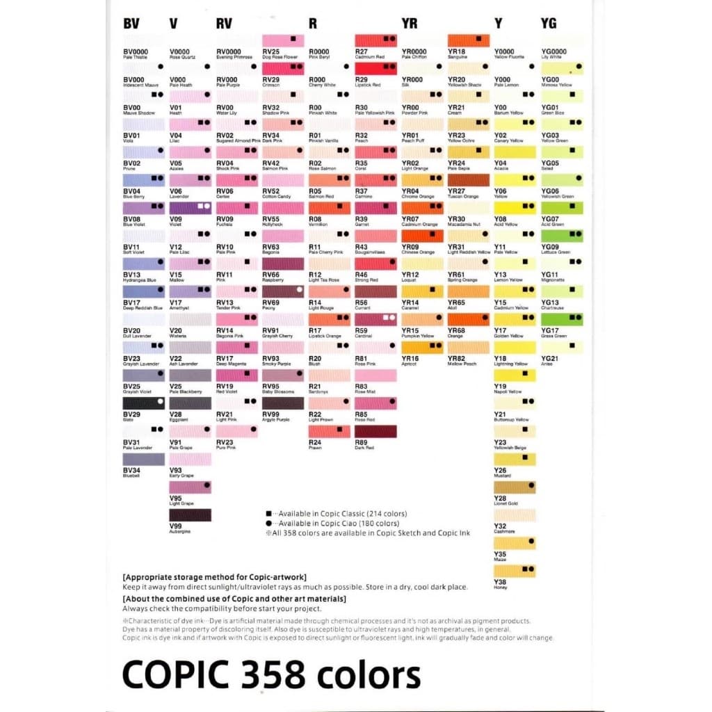 Copic Sketch Marker I ปากกามาร์คเกอร์ 2 หัวในด้ามเดียวจากญี่ปุ่น รูปที่ 1