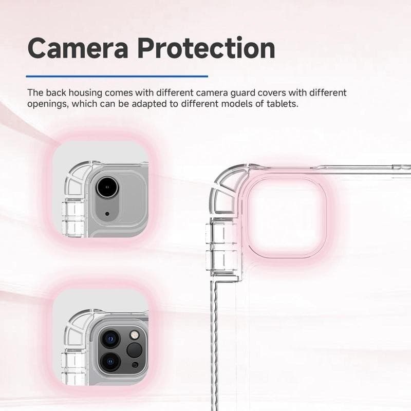 Case for iPad Gen10 Gen11 2025 Pro 11 Air8 Air4 Air5 10.9 Gen9 Gen8 Gen7 10.2 pro11 Air6/7หมุนได้ 360 องศา สําหรับ รูปที่ 7